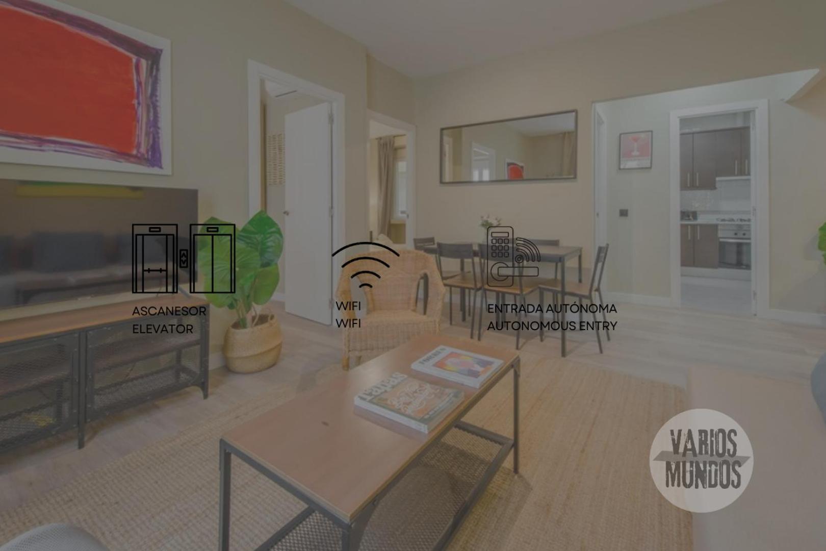 Practico Apt 7Pax En Calle Santa Ana Centro De Madrid Dış mekan fotoğraf